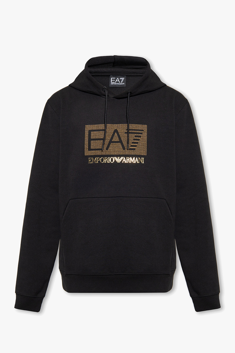 Ea7 store logo hoodie